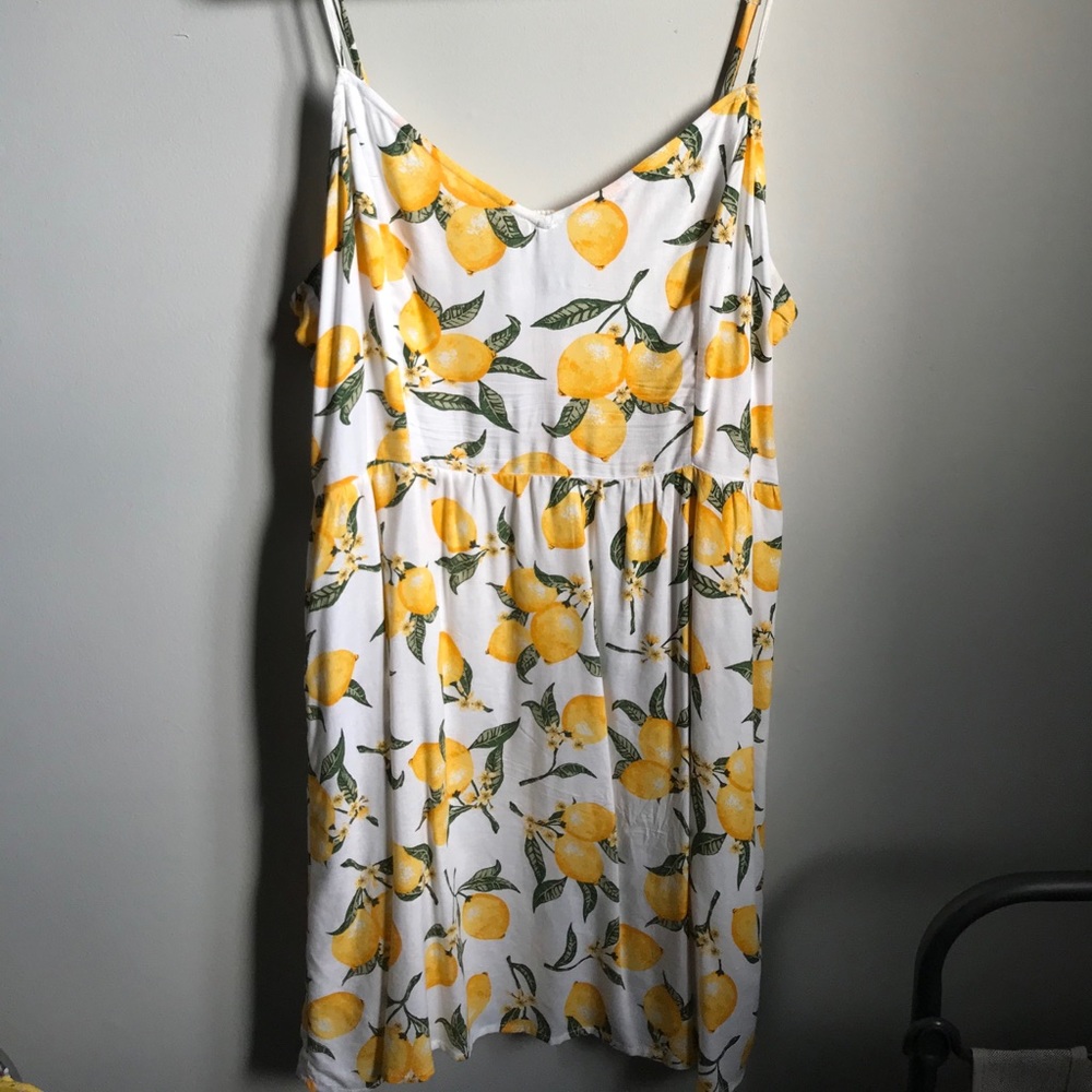 Lemon Sundress Worn Twice!